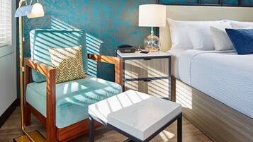 1 slaapkamer, een strijkplank/strijkijzer, gratis wifi, beddengoed