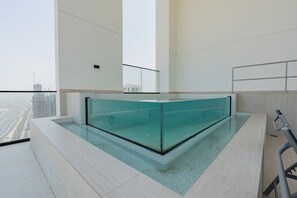 Deluxe Apartment, 2 Bedrooms, Private Pool, City View | Private pool