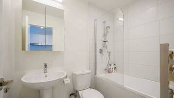 Shower, hair dryer