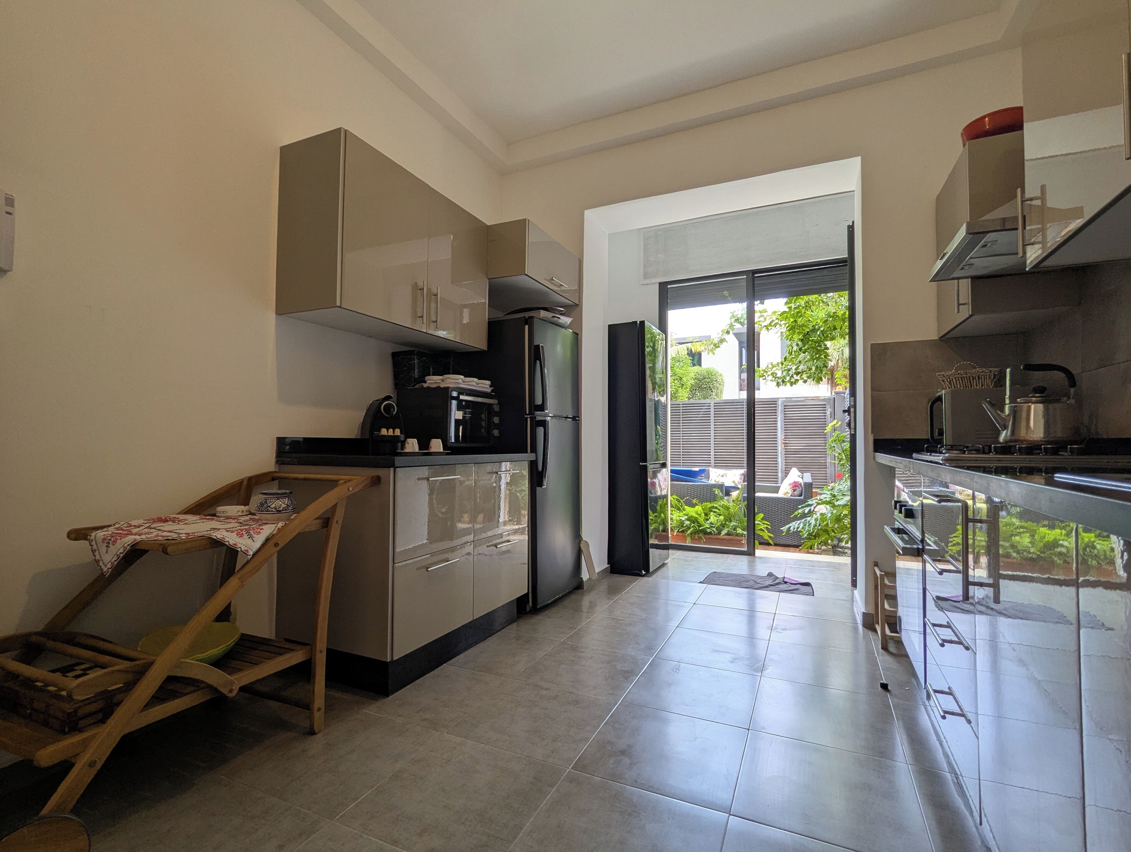 Villa familiar, 3 habitaciones, piscina privada, vistas al jardín | Cocina privada