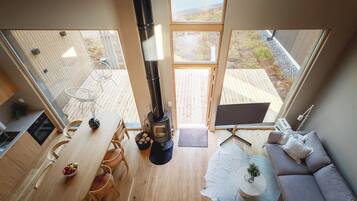 تلفزيون، مدفأة