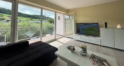 Nordschleife view Adenau Breidscheid Race-House Studio directly at the NĂŒrburgring