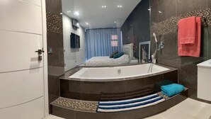 2 bedrooms, internet, bed sheets - Penthouse in the sea, Tauro (La Playa del Cura)
