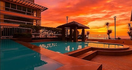 Seaside Escape in Front of US Embassy