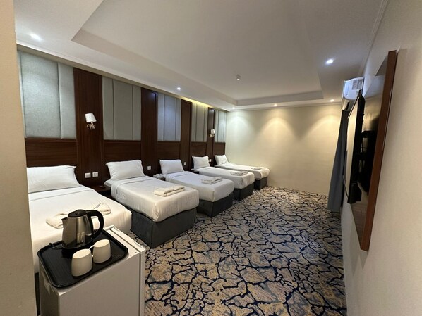 Minibar, caja de seguridad en la habitación y sistema de insonorización