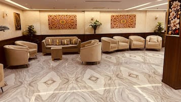 Sala de estar en el lobby