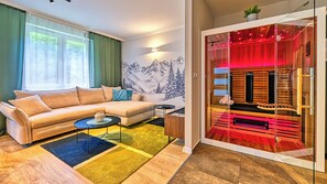 Apartament (6) z sauna | Coin séjour