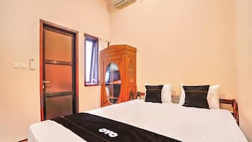 Kamar Double Standar | Wi-Fi gratis dan seprai linen