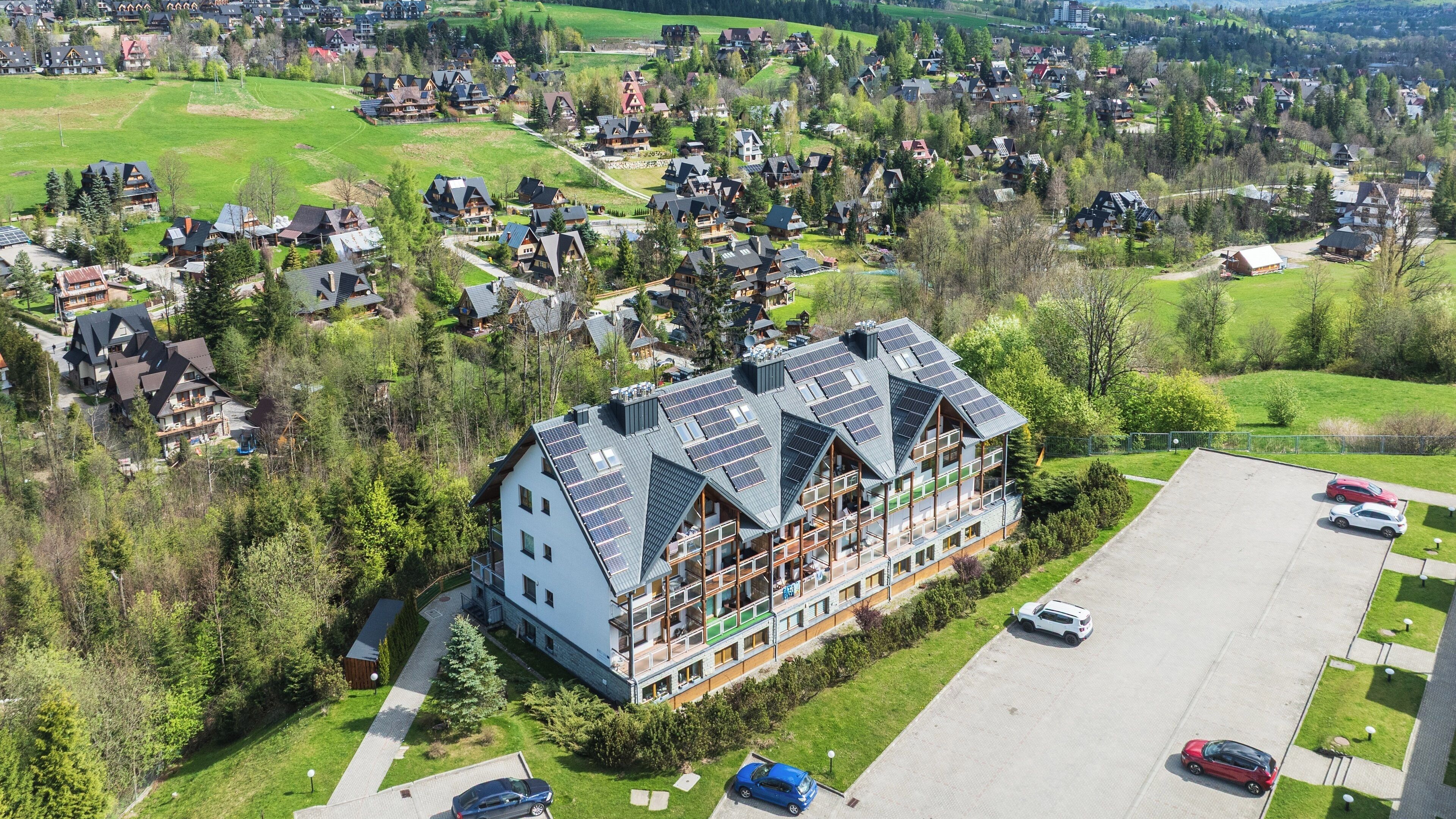 Façade de l’hébergement