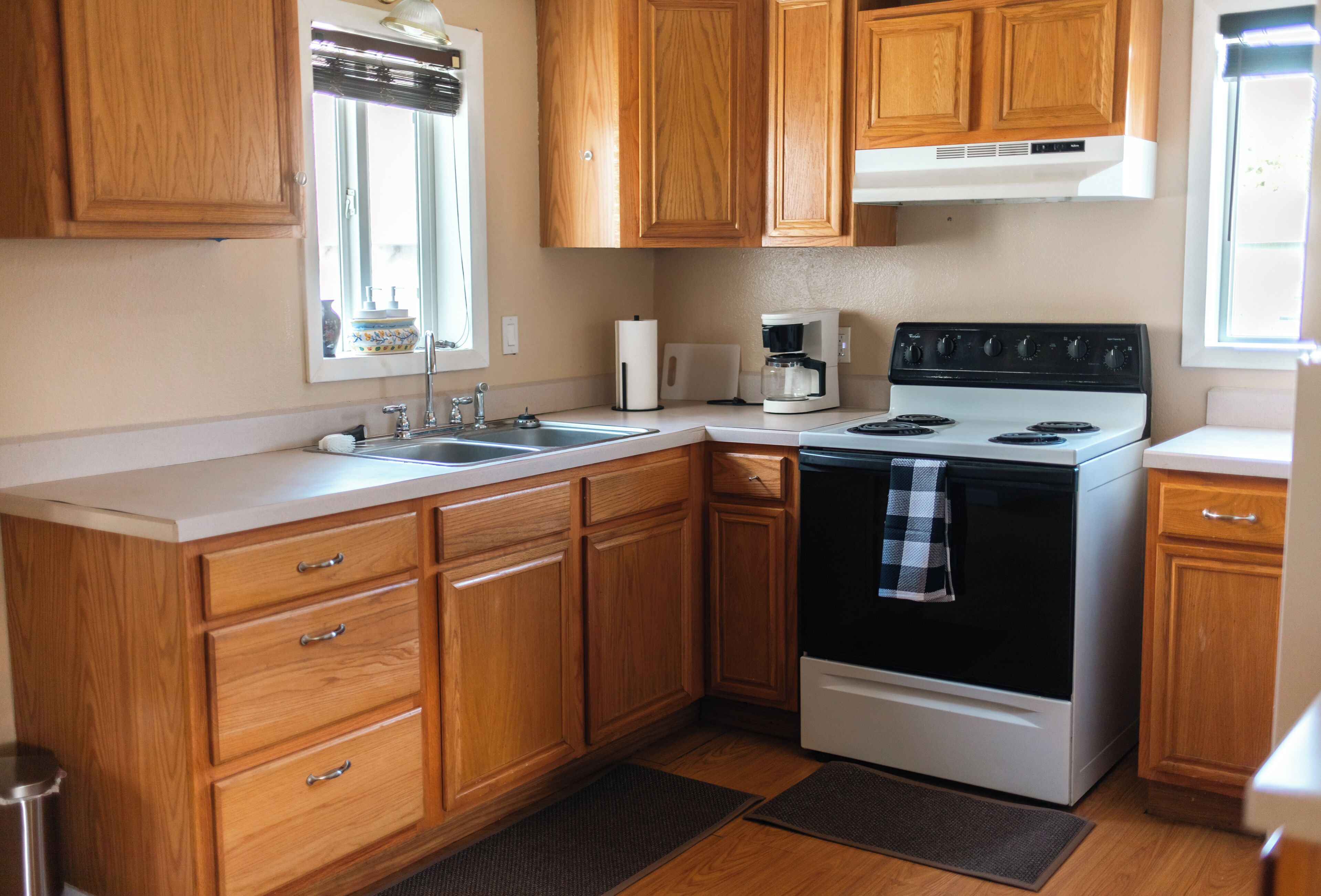 Microwave, oven, stovetop