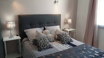 3 chambres, Wi-Fi gratuit, draps fournis