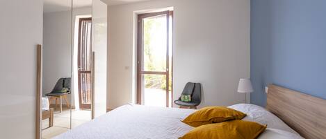 2 habitaciones, tabla de planchar con plancha y wifi gratis