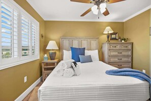 2 bedrooms, iron/ironing board, travel cot, WiFi
