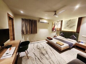 Quarto casal superior, vista para a cidade