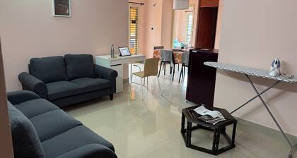 Soothing 3-bedroom apartment with AC in Bengaluru