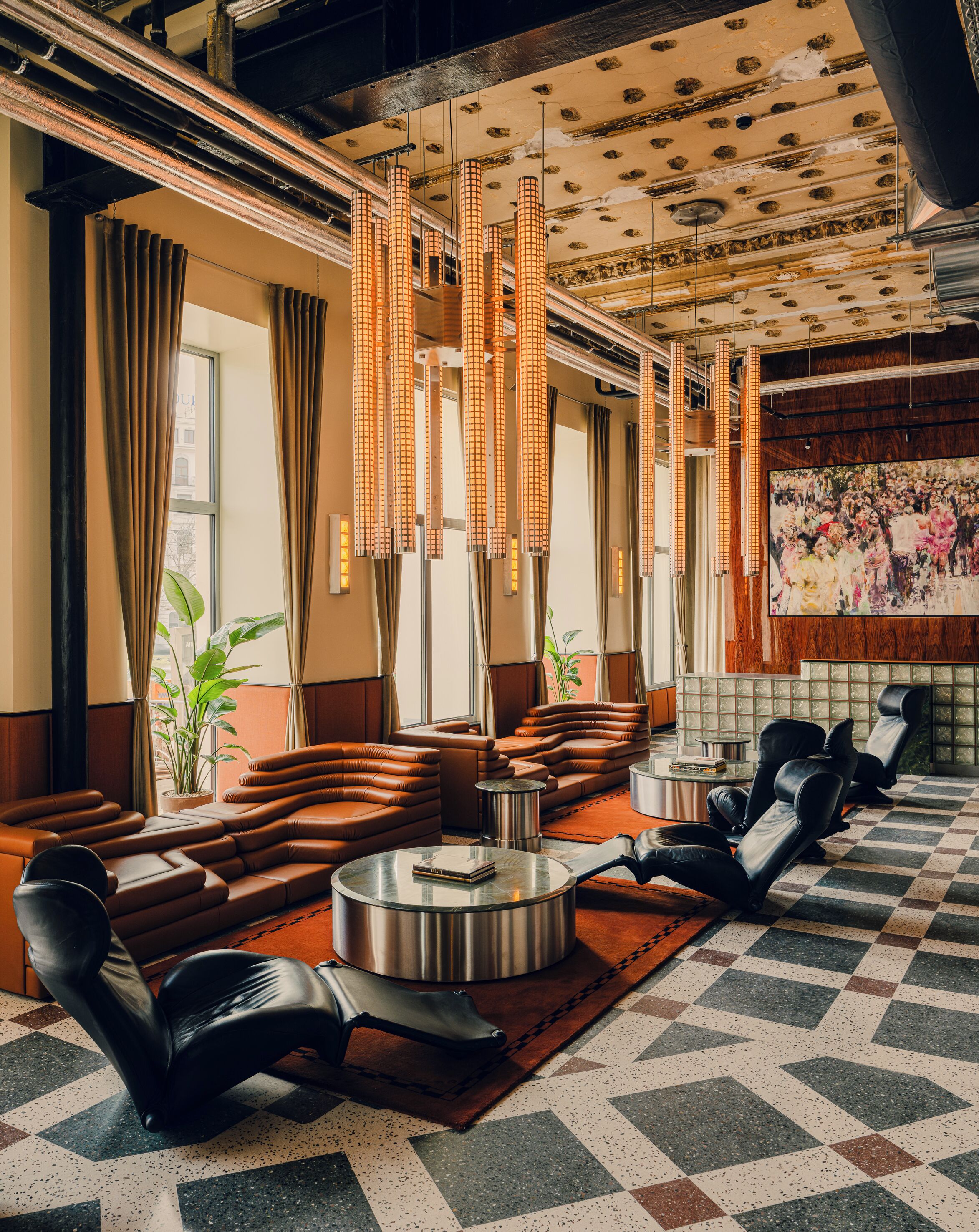 Sitzecke in der Lobby