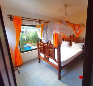 2 bedrooms, WiFi, bed sheets