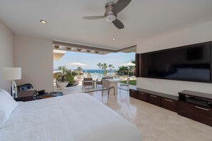 6 dormitorios, tabla de planchar con plancha, cuna de viaje y wifi