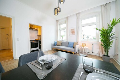 Deluxe Apartment | Zentral | Messe in 15Min | Küche