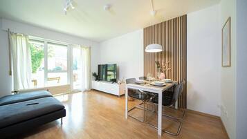 Smart TV, books, offices