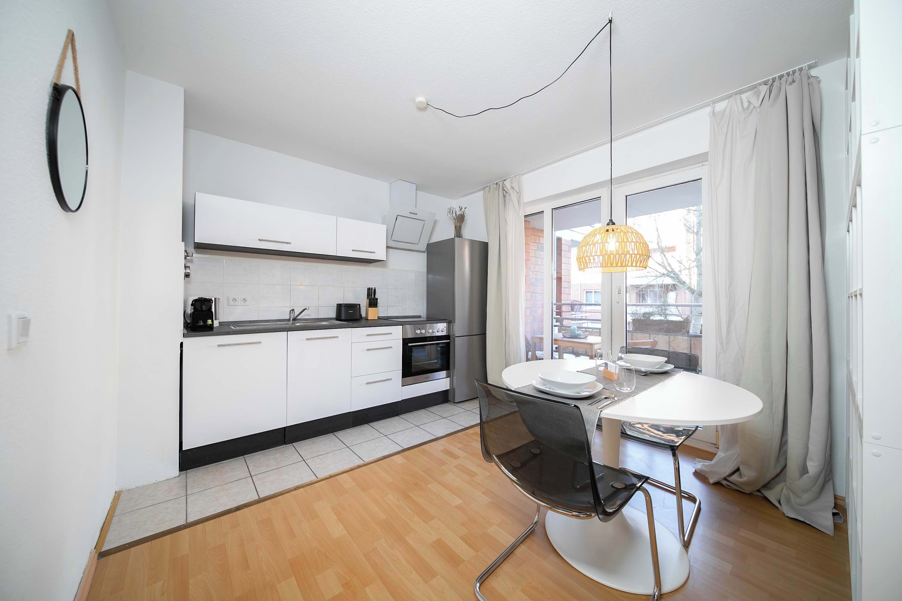 Kühlschrank, Ofen, Herdplatte, Geschirrspüler