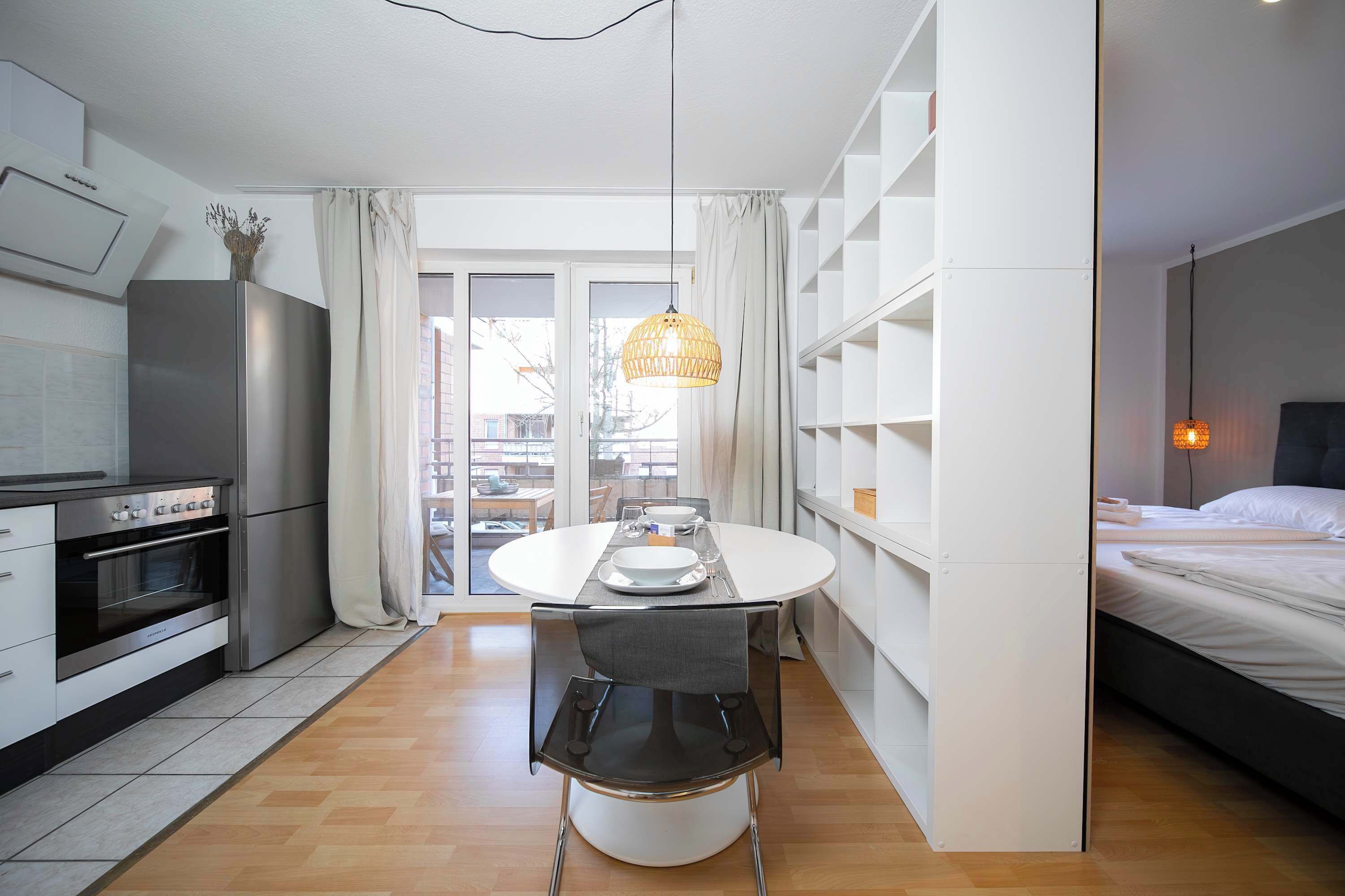 1 Schlafzimmer, Bügeleisen/Bügelbrett, Reisekinderbett, kostenloses WLAN