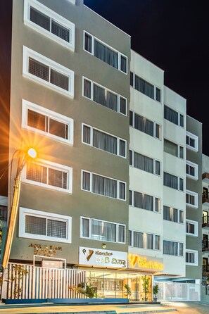 Façade de l’hébergement