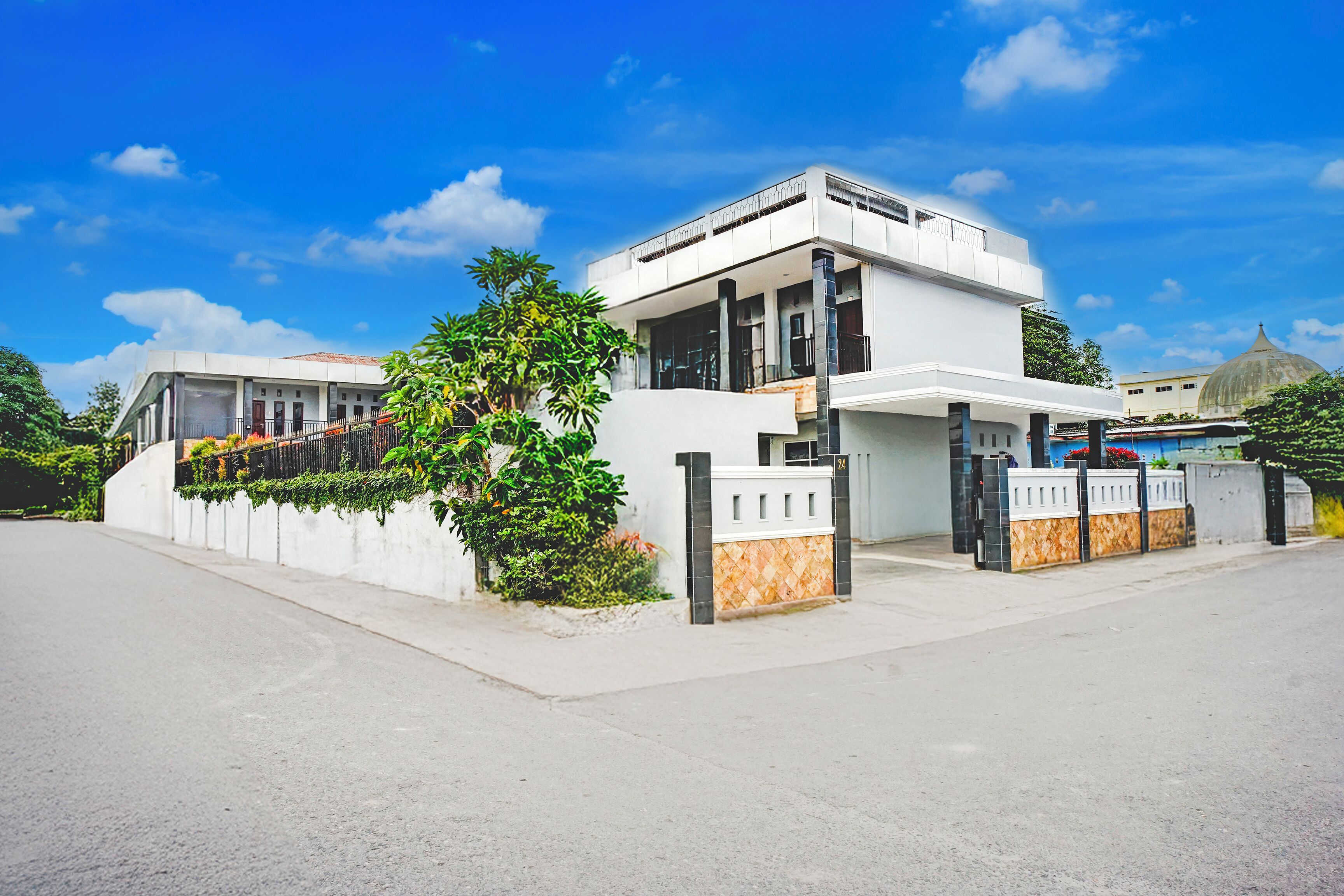 Front of property
