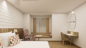 Deluxe Double Room | Desk