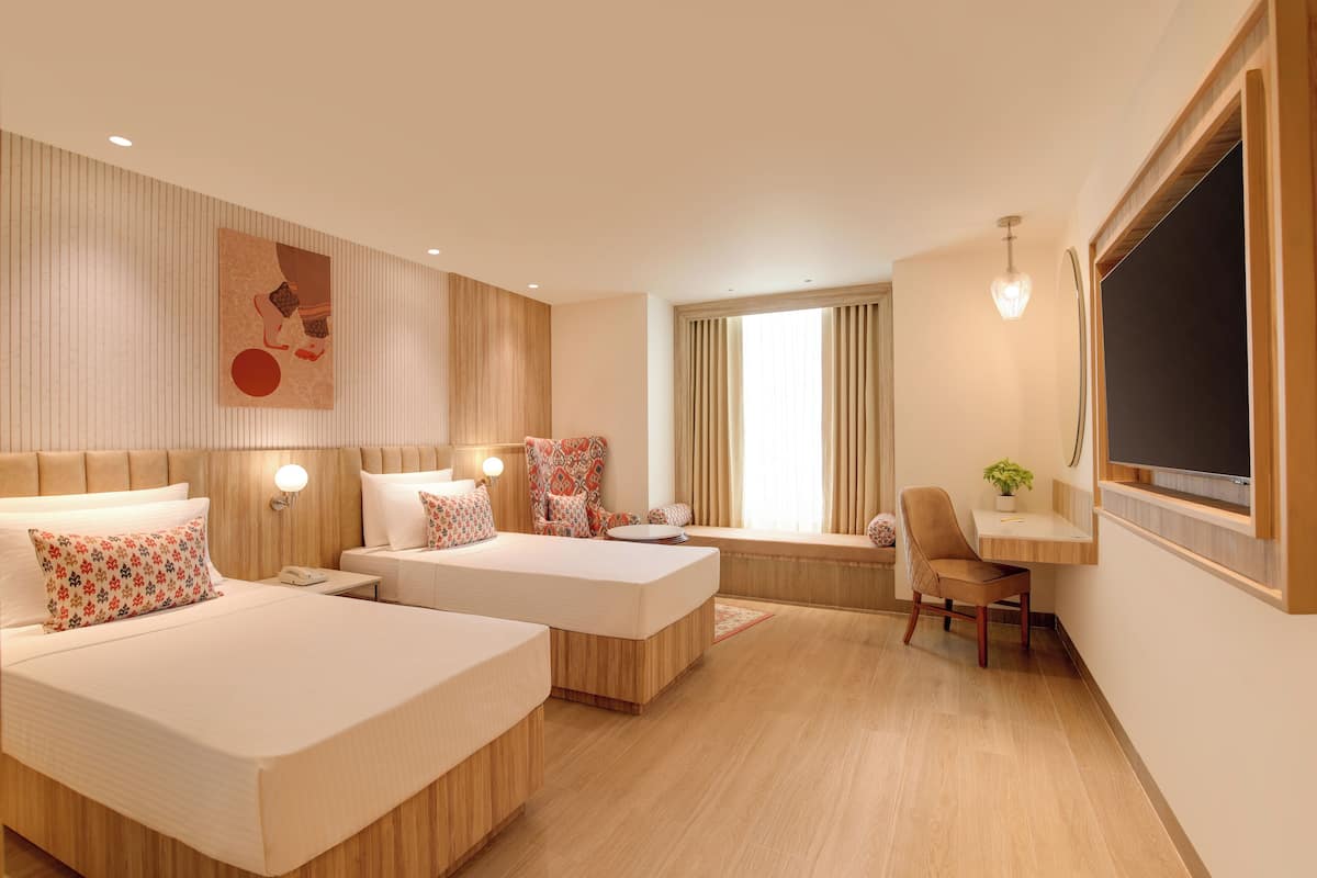 Premium Twin Room | Premium bedding, memory foam beds, minibar, in-room safe