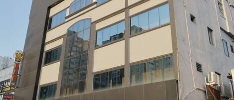 Façade de l’hébergement