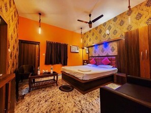 Quarto casal luxo, sacada