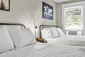 5 bedrooms, iron/ironing board, travel cot, WiFi