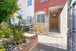 Terrace/patio - Holiday Home 'Casa Ramos Con Jacuzzi' with Sea View, Wi-Fi and Air Conditioning (Nerja)
