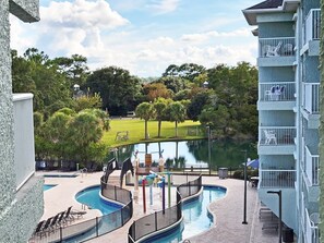 Outdoor pool - Summerhouse Condo at Litchfield by the Sea, Pool Plaza, Resort Beach Access (Pawleys Island)