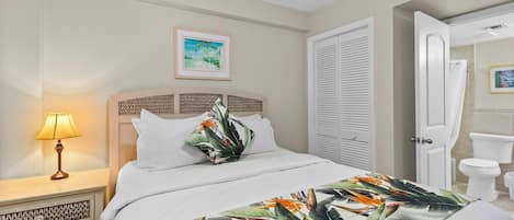 1 bedroom, internet, bed sheets