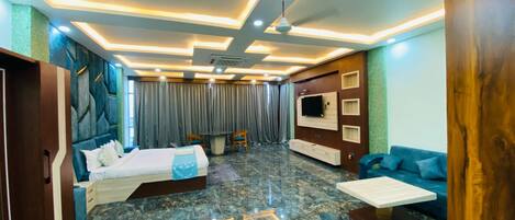 Habitación doble superior, vistas a la ciudad | Wifi gratis y ropa de cama