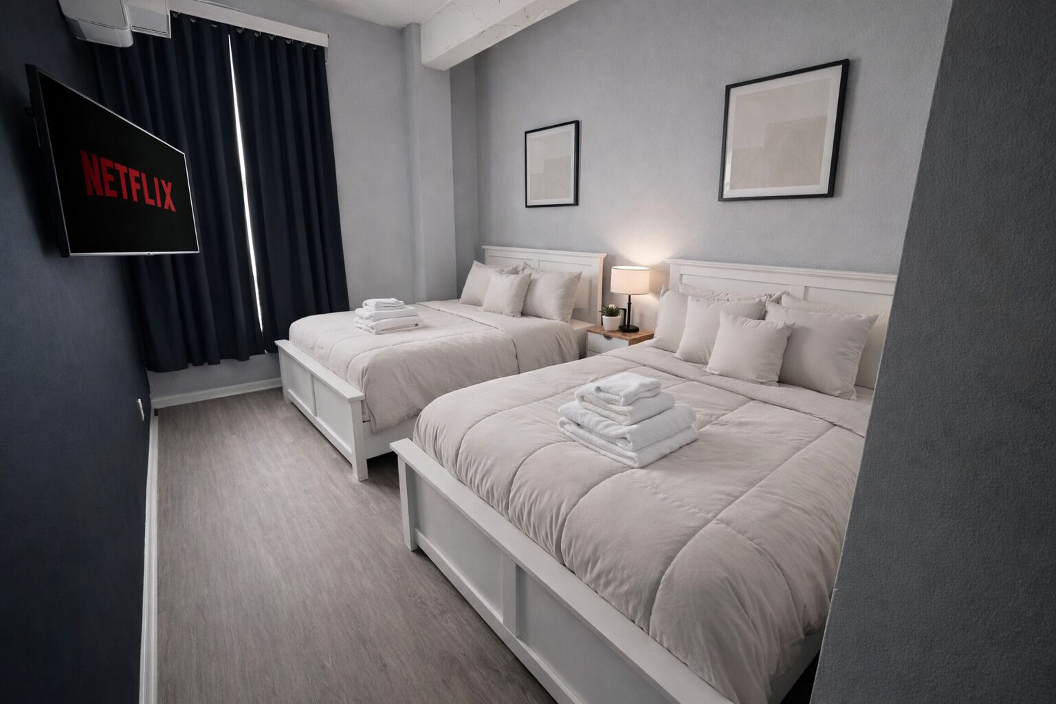 2 Schlafzimmer, Bügeleisen/Bügelbrett, kostenloses WLAN, Bettwäsche