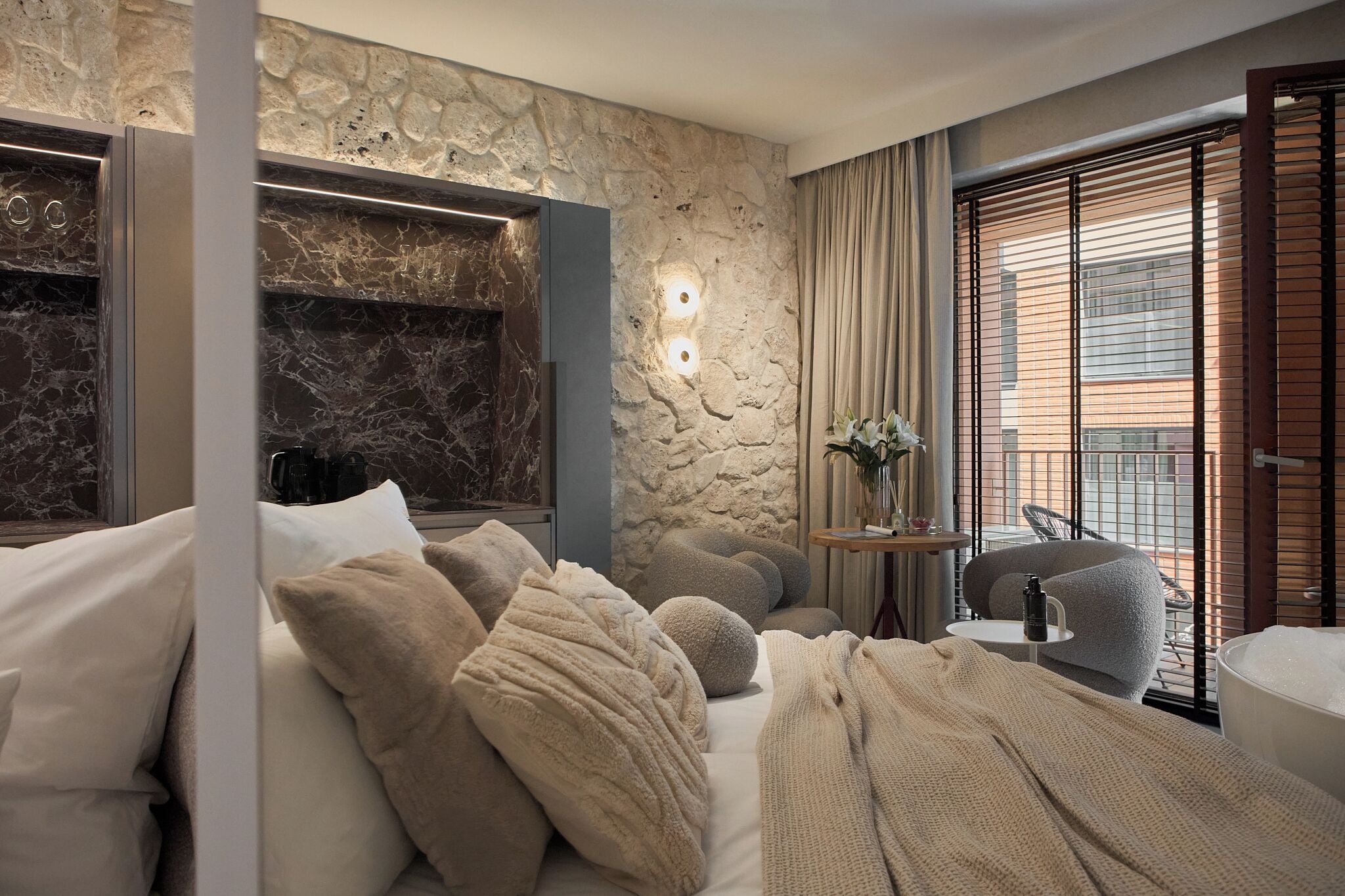 Luxury-Studio, Balkon