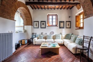 Villa, Patio, Garden View | Living area | 32-inch flat-screen TV with digital channels