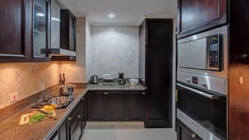 Căn hộ, ban công, quang cảnh thành phố | Bếp riêng