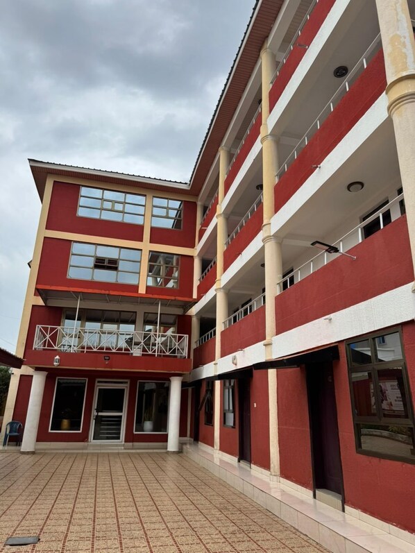 Façade de l’hébergement