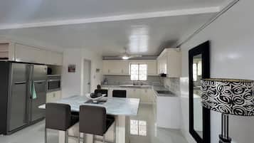 Microwave, oven, stovetop