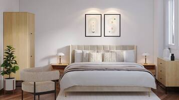 4 Schlafzimmer, Schreibtisch, Bügeleisen/Bügelbrett, WLAN