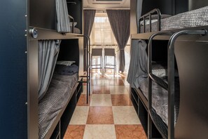 Basic Shared Dormitory | In-room safe, blackout drapes, soundproofing, iron/ironing board