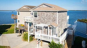 Exterior - New Listing! Water Views, Sunsets and Much More! (Kill Devil Hills)