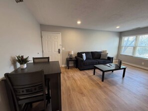 TV, offices - Aksarben Retreat, Steps to Village Fun (Omaha)