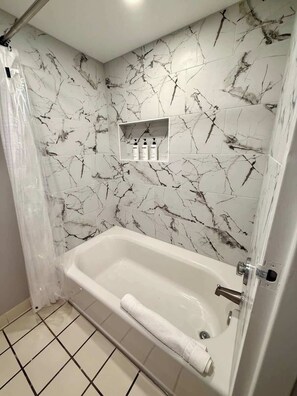Shower, hair dryer