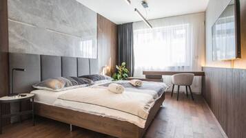 1 soveværelse, skrivebord, strygejern/strygebræt, gratis Wi-Fi