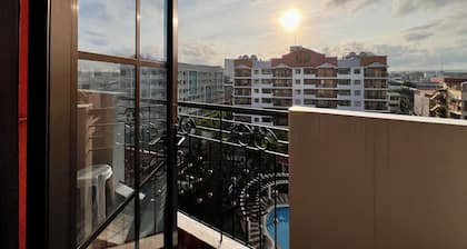 3-bedroom Condo with Balcony in beautiful Davao City with AC